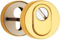 security rose yale round with  protection brass rustic