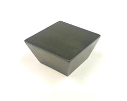 Furniture knob MATRIX BASIC bronze oxidatet plaine surface