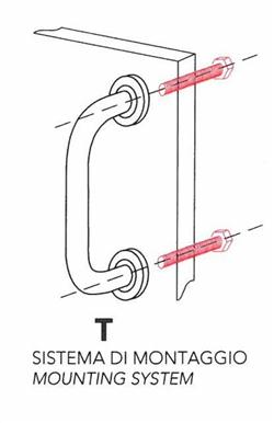 passing fitting system for pullhandle  rubens