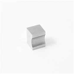 furniture knob square with notch