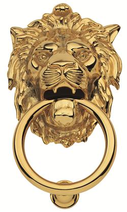 doorknocker lion big