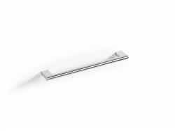 poignée de meuble tt sur supports inox 12/128x150mm