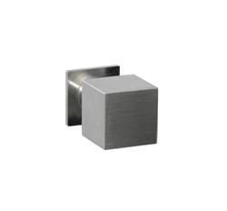 furniture knob kube square on pedestal