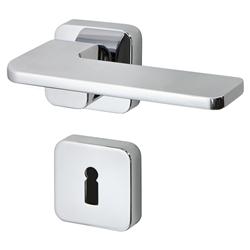 flux1 doorhandle sort line r+e satin chrome