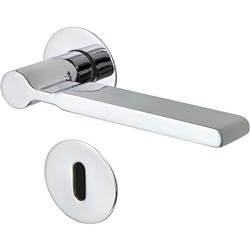 id 9.2 poignée de porte flat line r+e  chrome satin