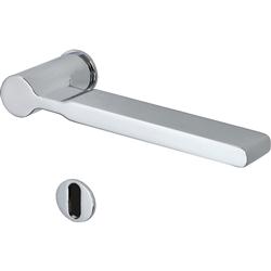 id 9.4 doorhandle minima line r+e round satin chrome