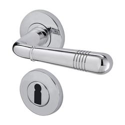 montparnasse doorhandle r+e satin nickel 