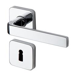 pure1 poignée de porte soft line r+e chrome satin