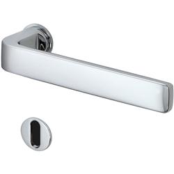 pure4 doorhandle minimal line r+e round satin chrome