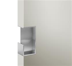 Slide handle straight sliding door