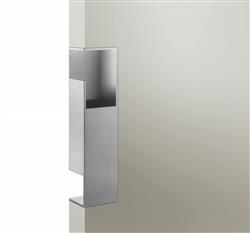 Slide handle rectangular, vertical