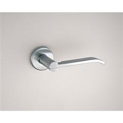 l doorhandle curved flat