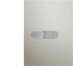 sliding door handle to push, oval, Didheya