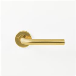 doorhandle L model, PVD GOLD MAT