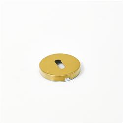 Rosace BB ronde 8 mm, PVD GOLD MAT