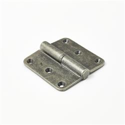 hinge right old nickel 80x80mm