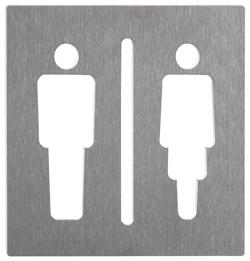 pictogramme "homme-femme" 100 mm x 100 mm