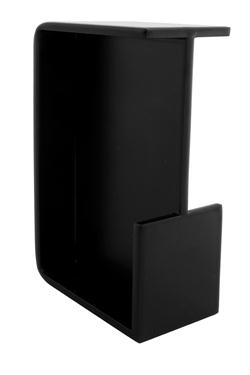 Cuvette rectangulaire noir