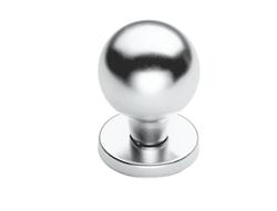 knob round dia 50 on rose