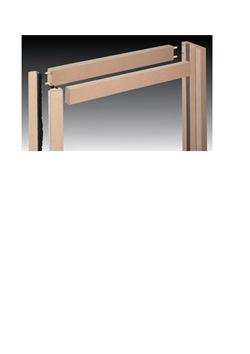 finishing kit single glassdoor in plasterboard