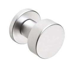 Knop rond antiek brons 50mm