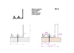 Verstevigde bovenrail voor Master Universal 6 m