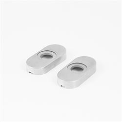 fitting knob rotatable oval 