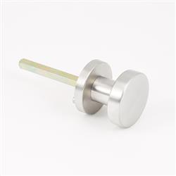 Doorknob fixed with changeable spindle