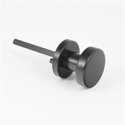 Doorknob fixed with changeable spindle