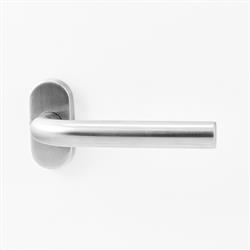 doorhandle L on oval rose doubel spring