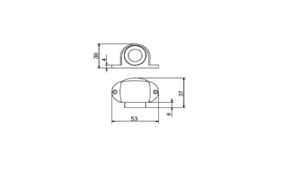 Reguitti magnetische deurstop