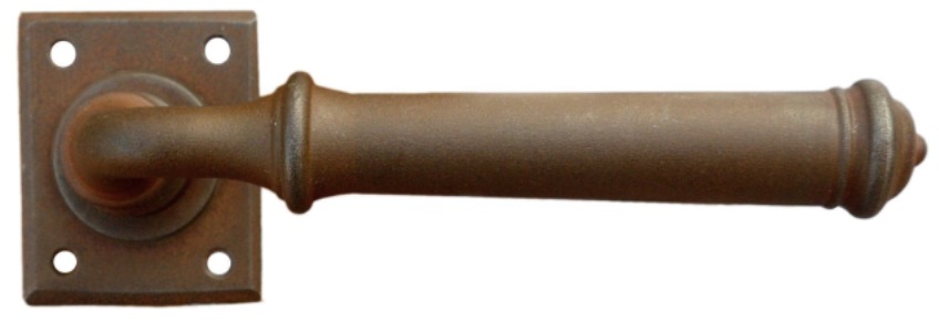 Product - poignée de porte 1901 r + e rouillé