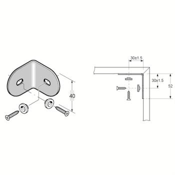 Product - équerre de fixation
